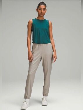 Lululemon Adapted State High-Rise Fleece Jogger – Riverstone | Size 8